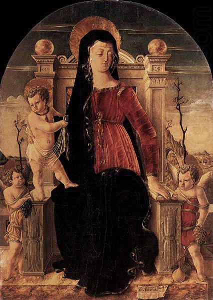 Virgin and Child Enthroned, Giorgio Schiavone